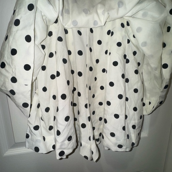 En Saison Charming Polka Dot Harley Romper Dress. Size Medium NWOT - Picture 4 of 16